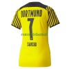 Maillot de Supporter BVB Borussia Dortmund Jadon Sancho 7 Domicile 2021-22 Pour Femme